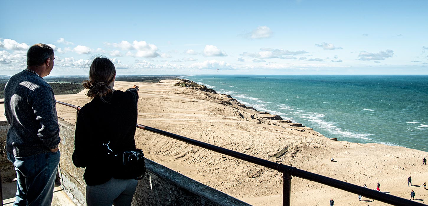 Udsigt fra Rubjerg Knude Nordvestkysten sommer 2020