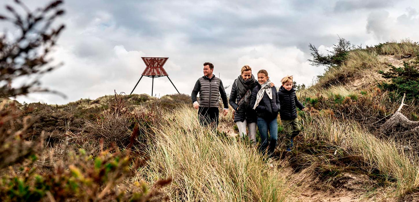 Bøgsted Rende efterår familie gåtur