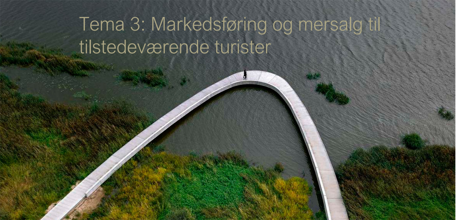 Markedsføring og mersalg til turister
