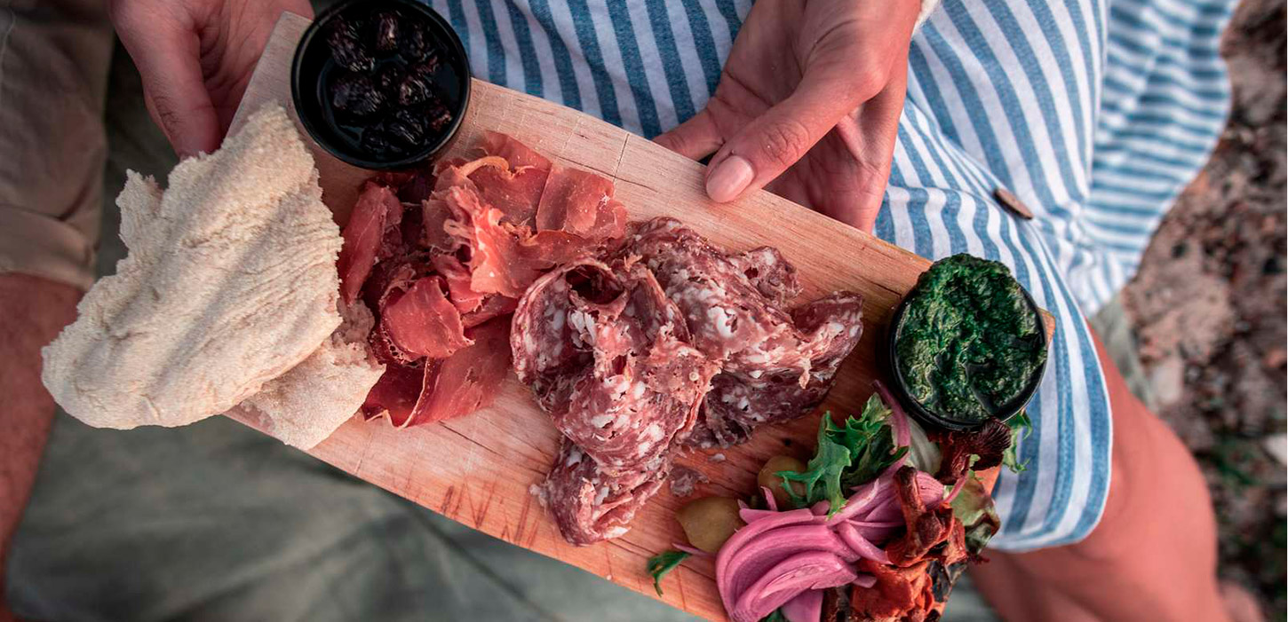 Tapas ved Slettestrand