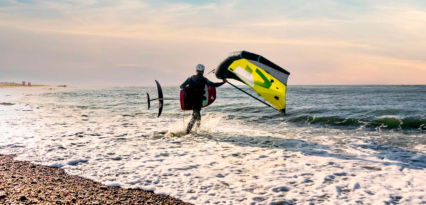Wingfoil klitmøller