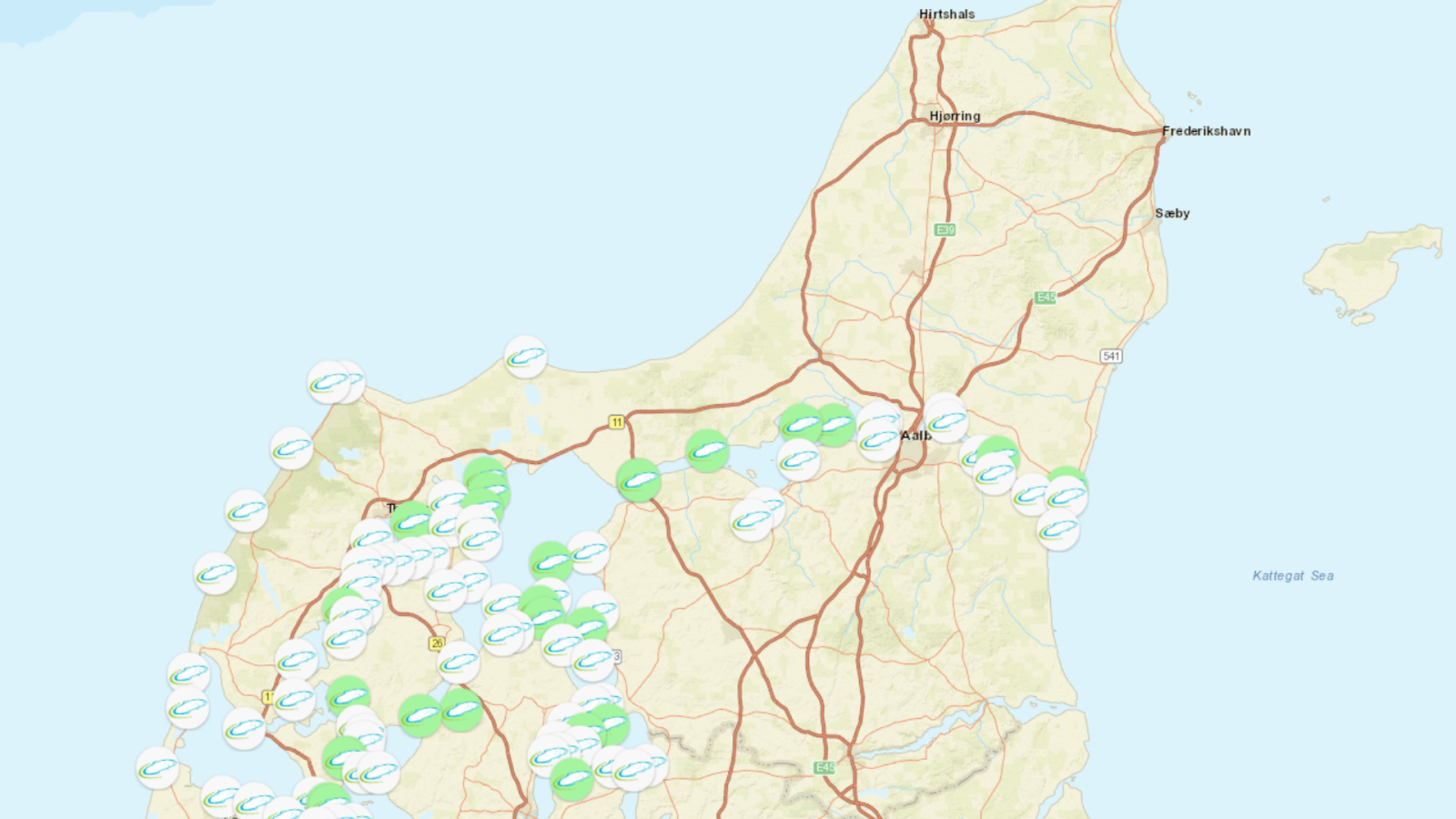 Havørred Fiskeri langs Nordvestkysten