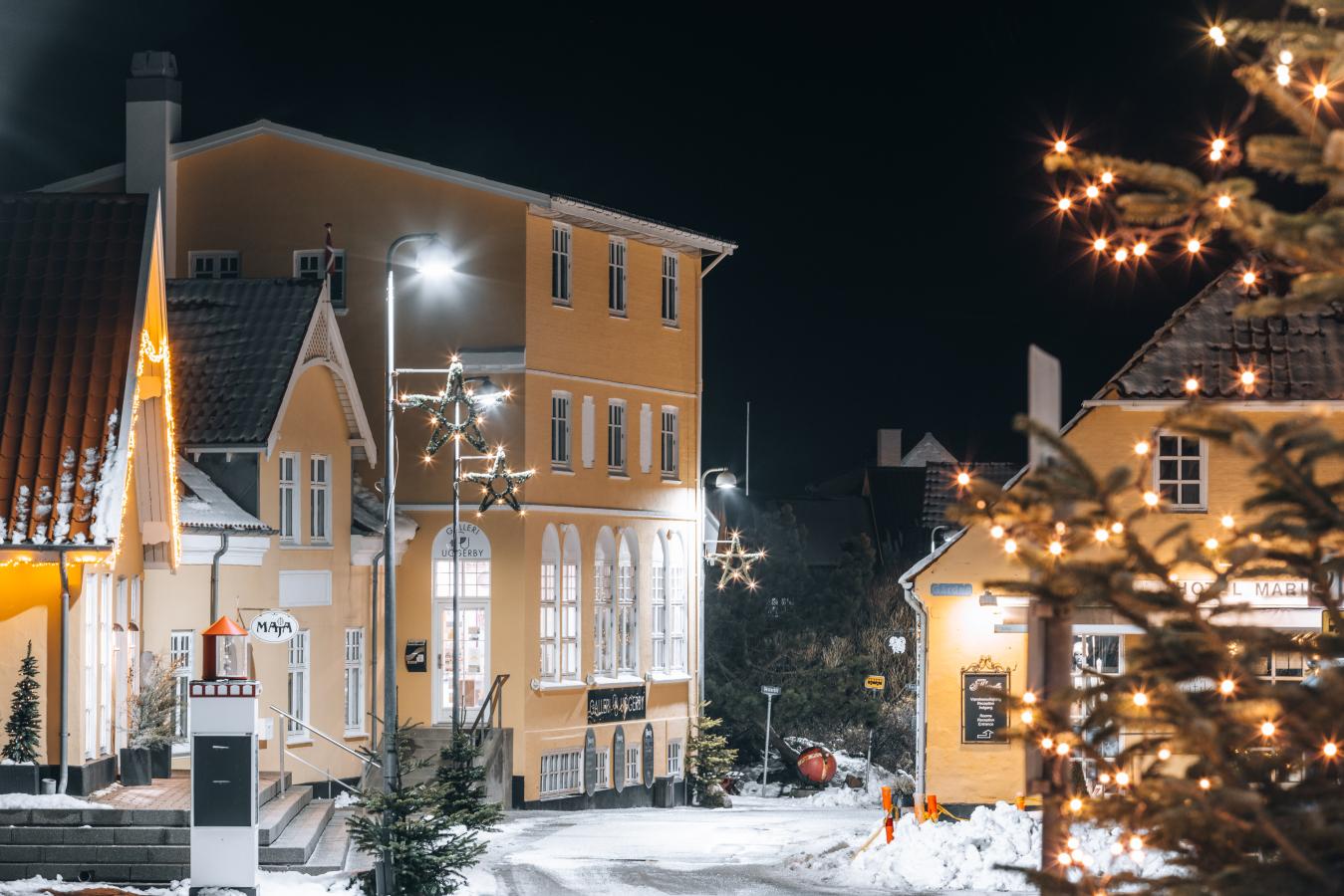 Jul i Lønstrup by