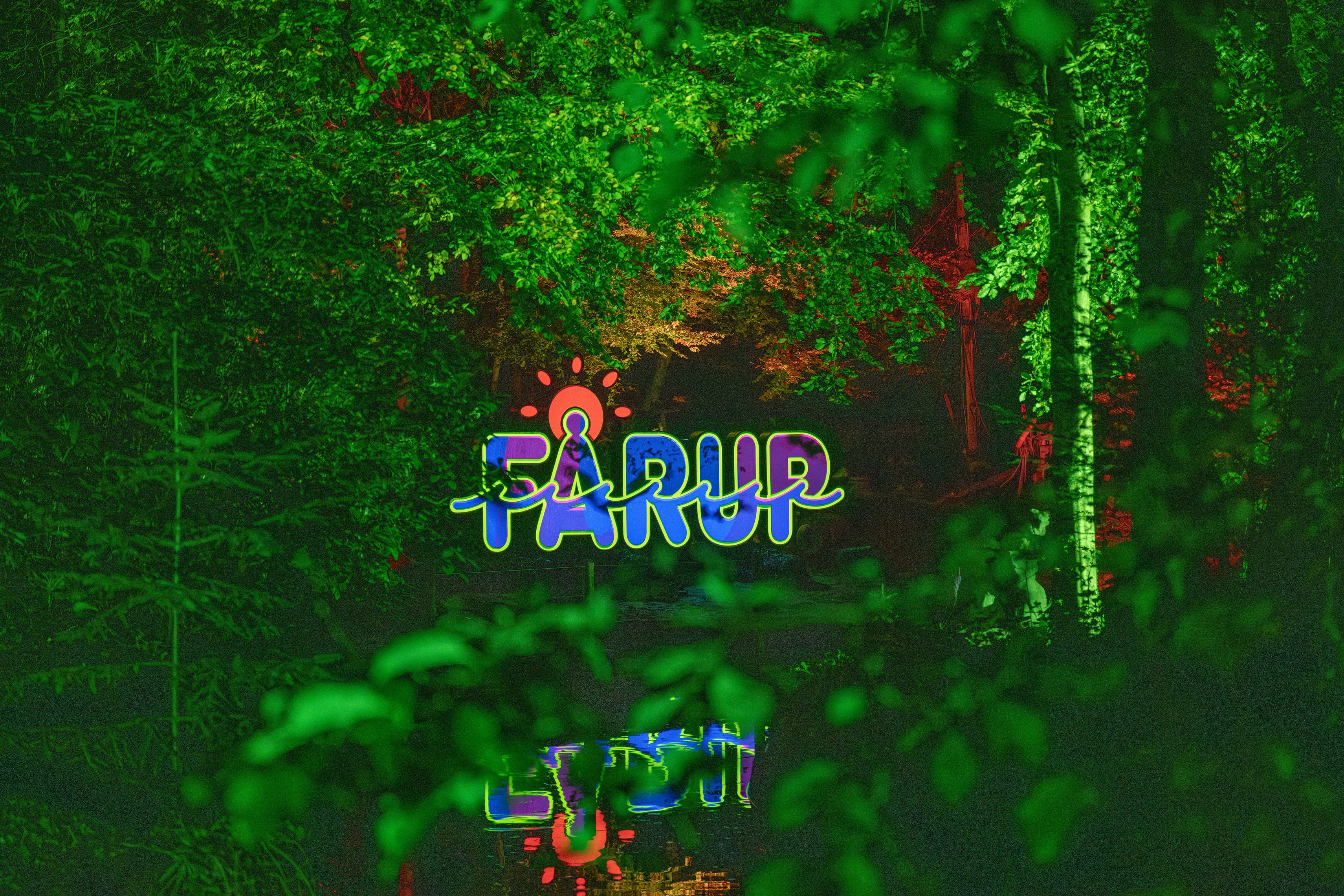 Lysfald i Fårup Sommerland