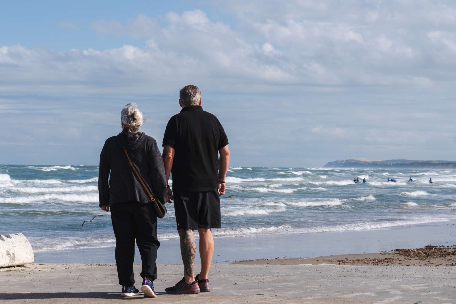 Par ved løkken Strand