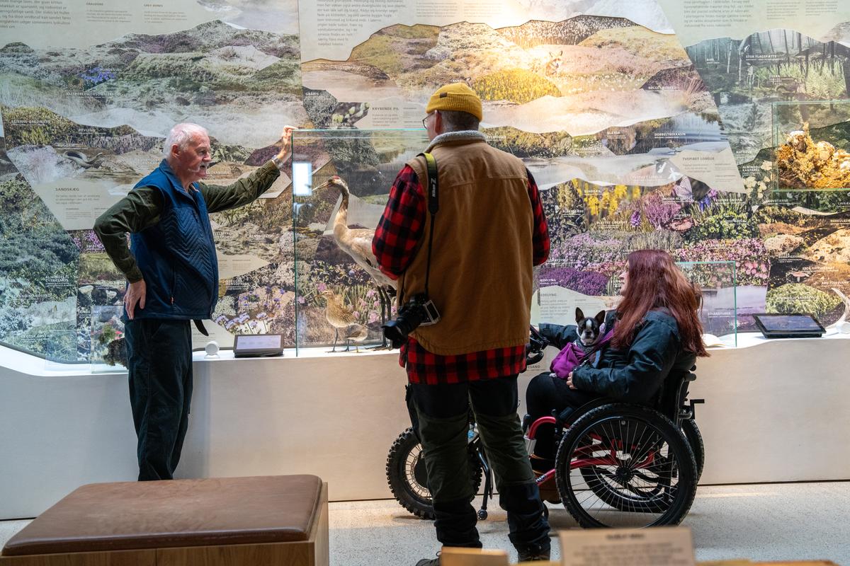 Nationalparkcenter Thy, handicapvenlig oplevelse