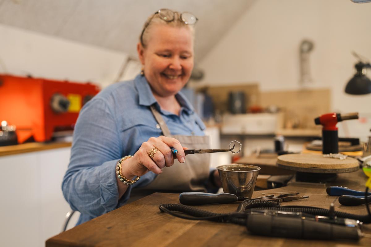 Lønstrup smykke design Nynne Kegel