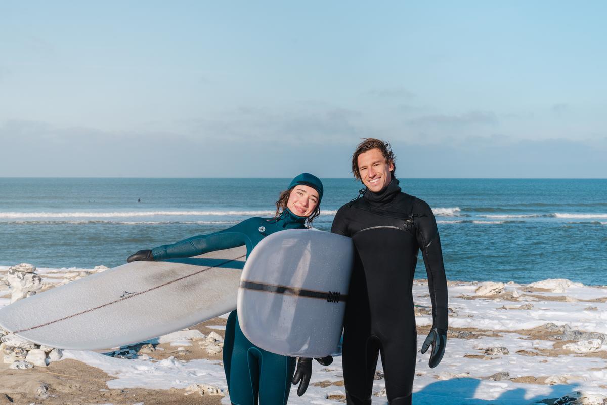 Surfere i Klitmøller