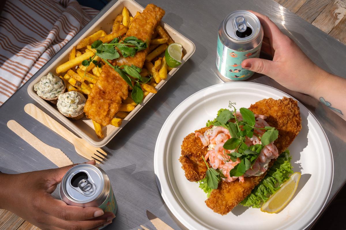 Mad hos North Shore Surf, Løkken