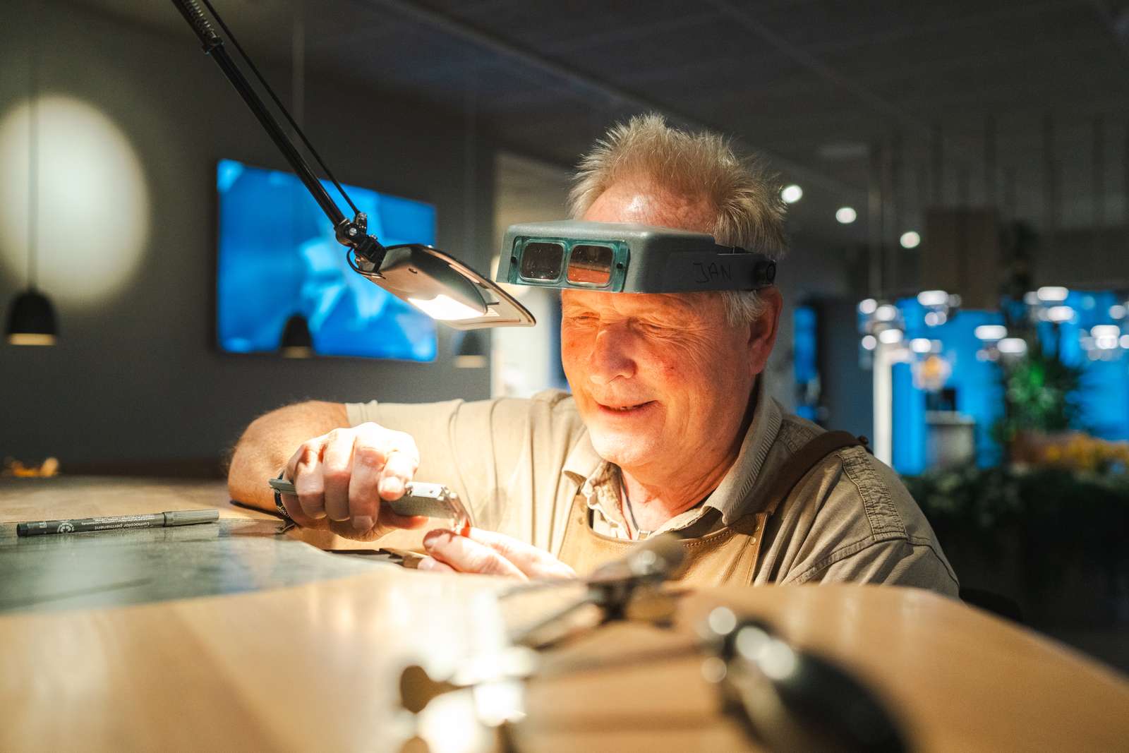 Jan Jørgensen smykker portræt