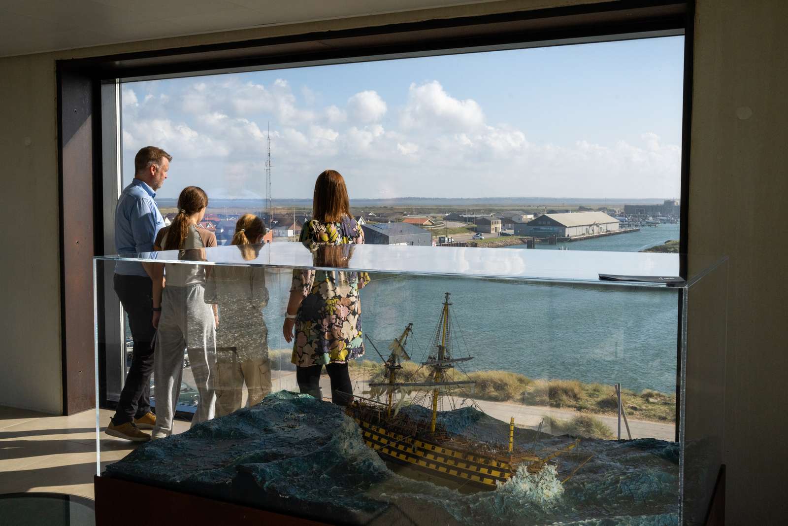 Strandingsmuseum St. George familie