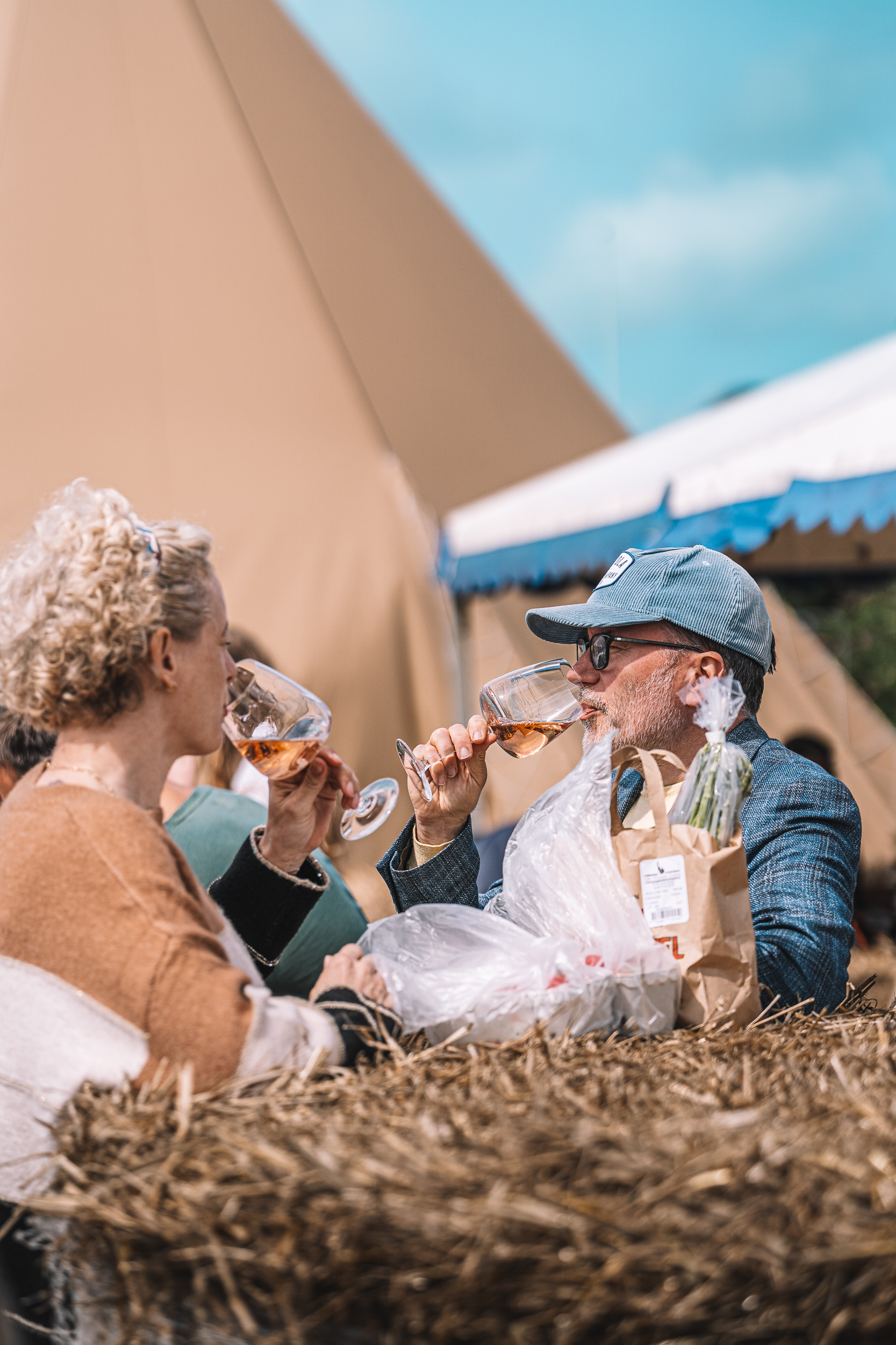 Stråfestival mennesker hygger