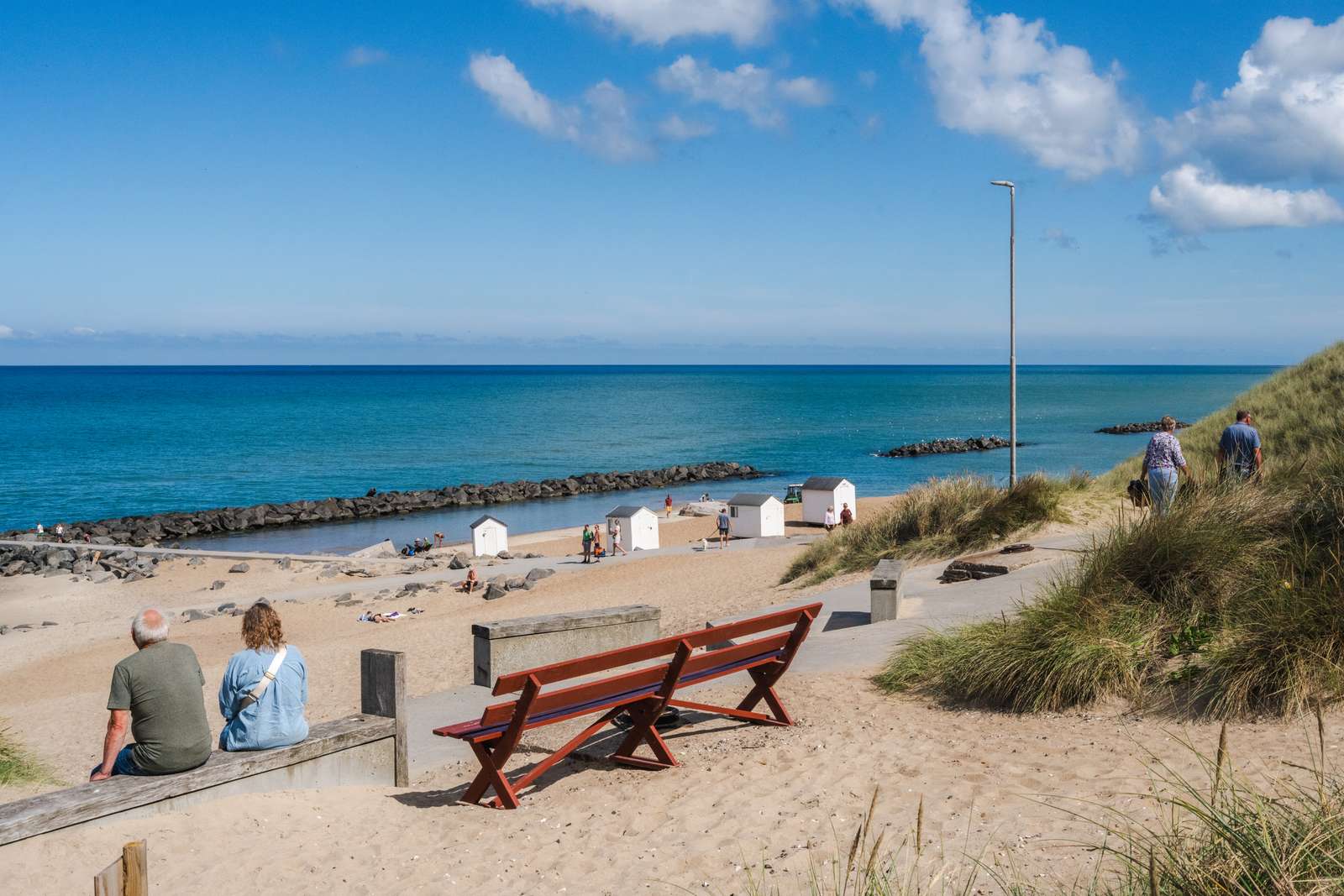 Lønstrup strand sommer