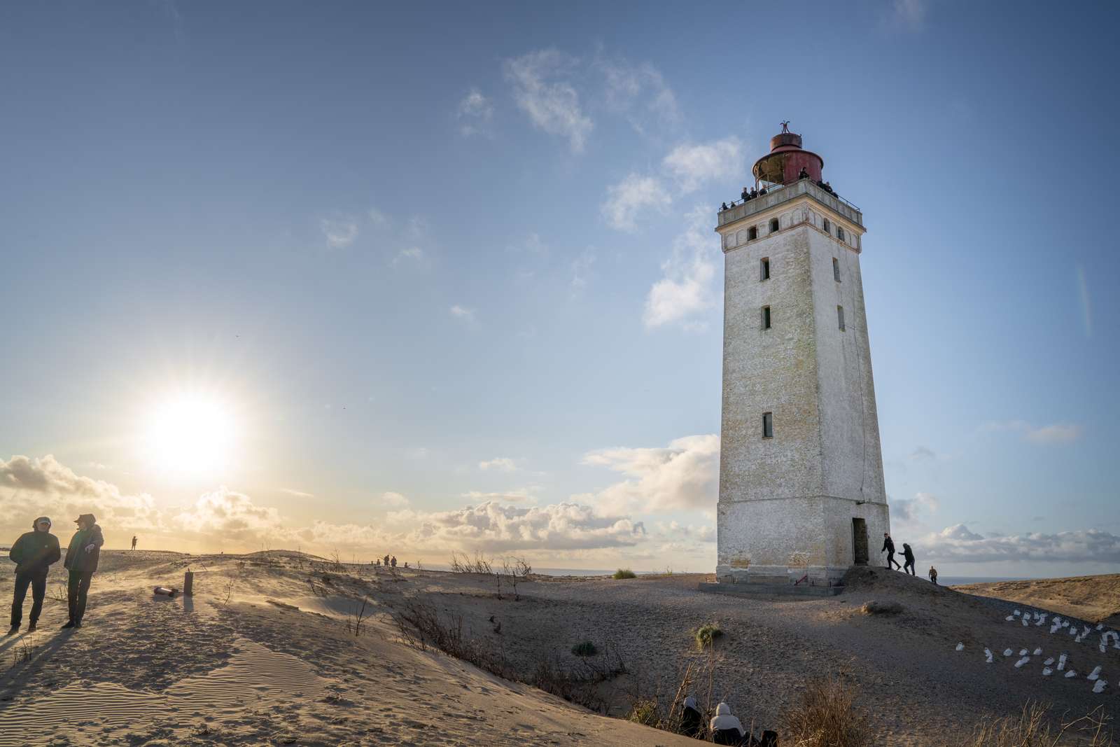Rubjerg knude fyr aften