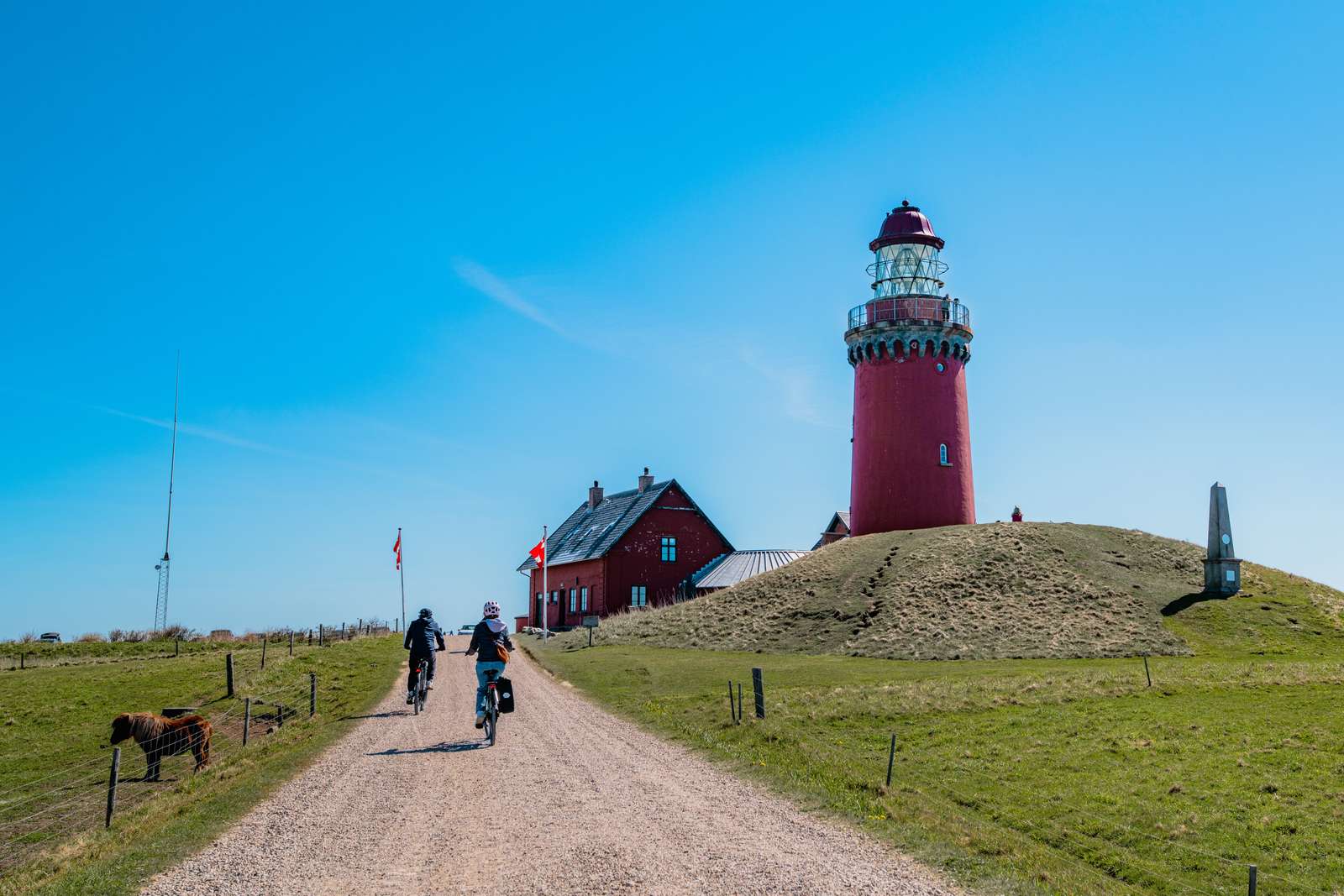 Bovbjerg fyr cykler