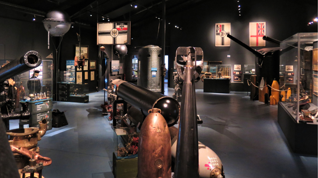 Udstilling på Sea War Museum