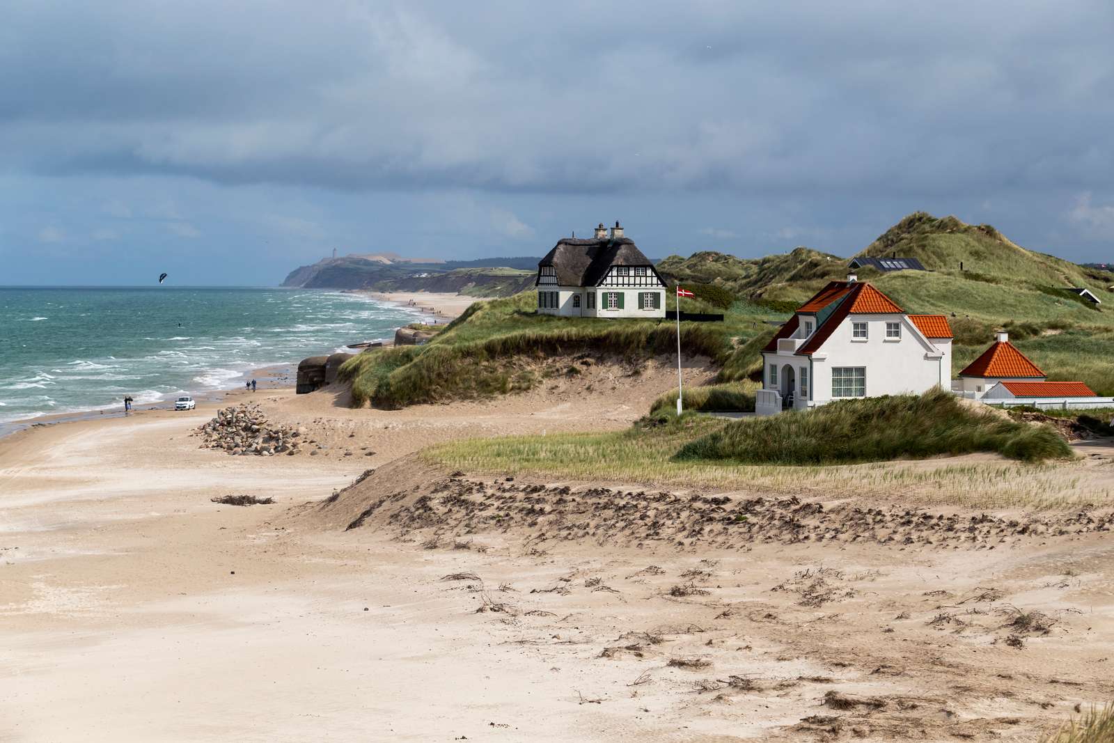løkken strand forår blånæs