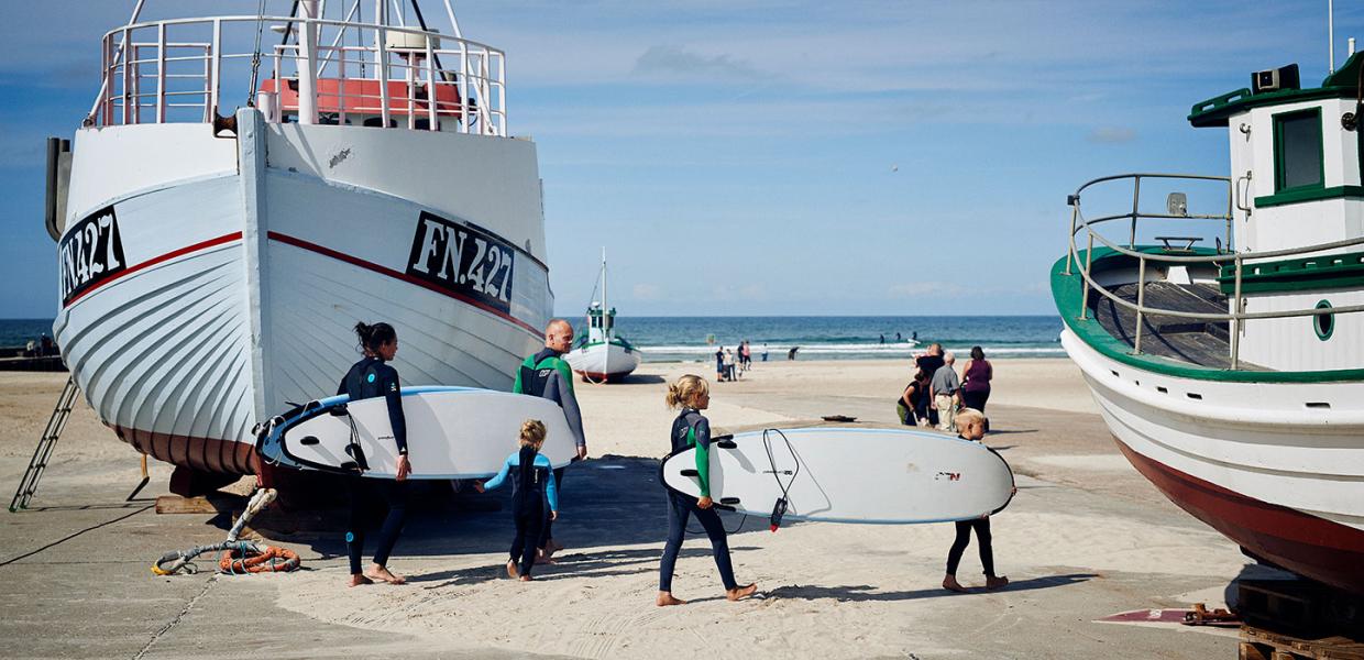 Surf i Løkken