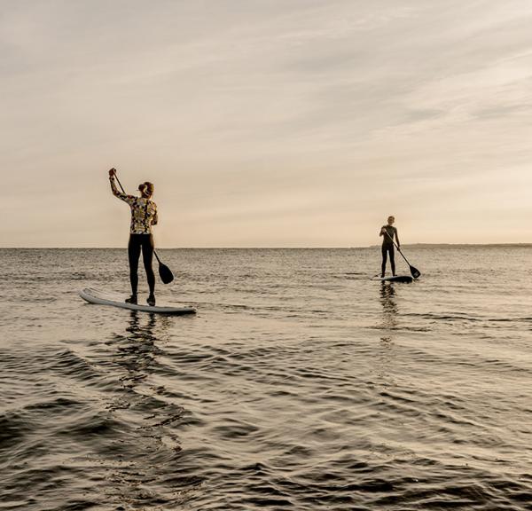 Stand up paddling i Klitmøller