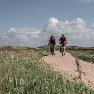 Par på cykel