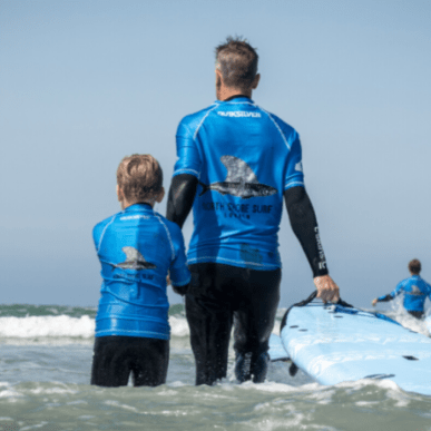 Børnevenlig surfing, North Shore Surf