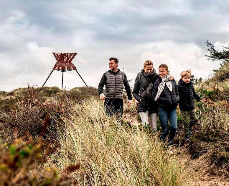 Bøgsted Rende efterår familie gåtur