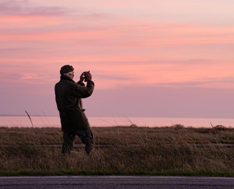 Solnedgang Vejlerne